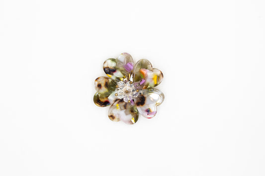 Wild Elegance: Oxalis Flower Shoe Clip